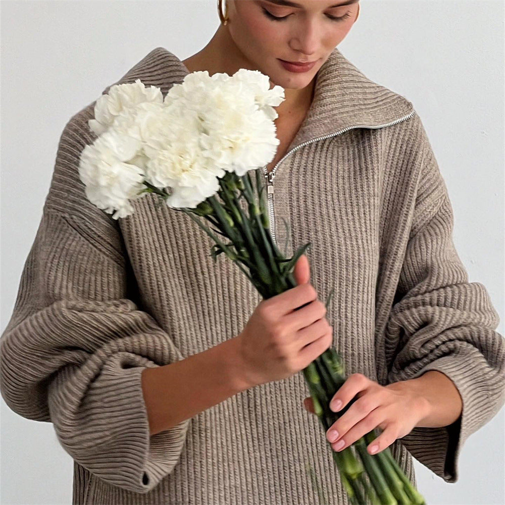 Loír Allure® - Half Zipper with Straight-leg Trousers (One Size)