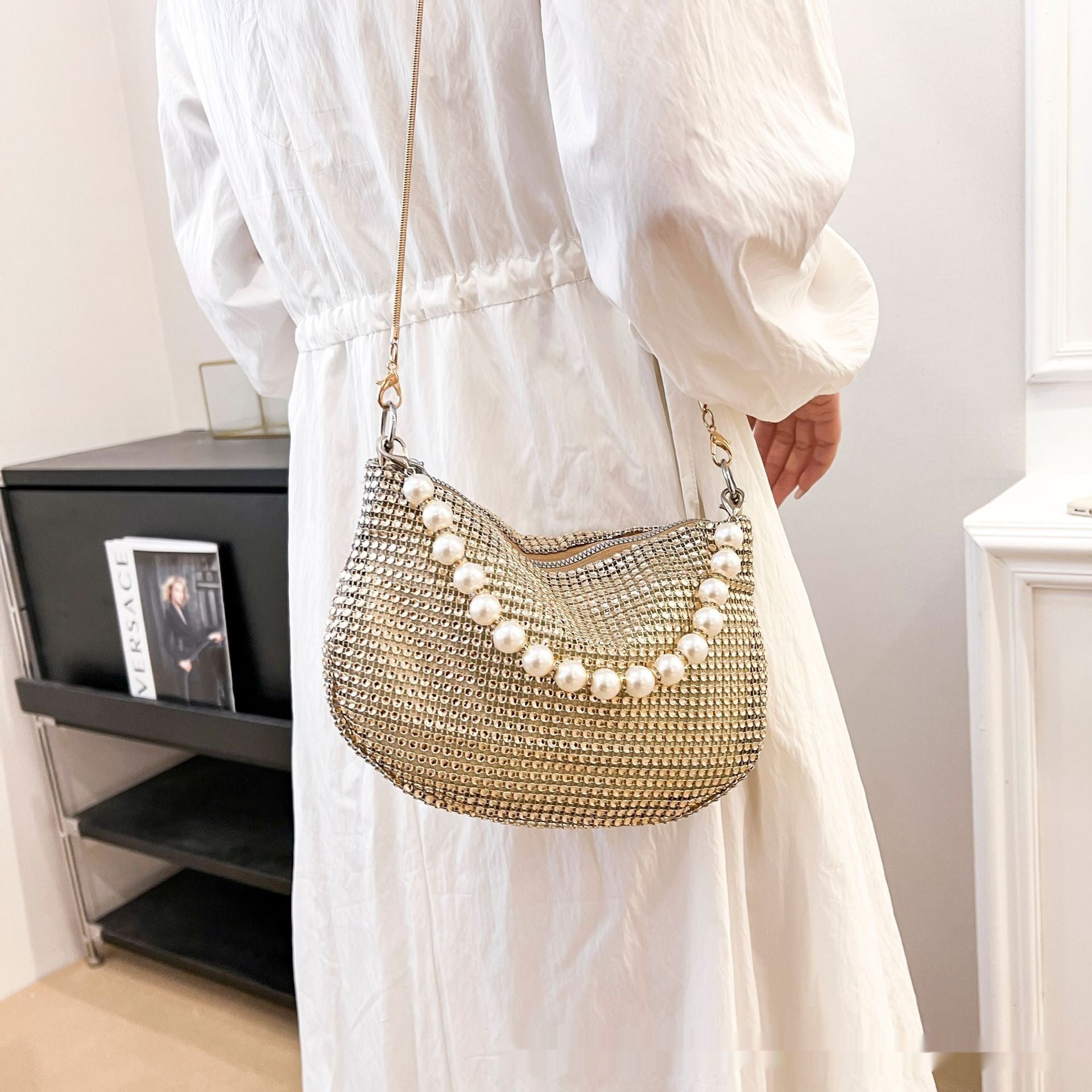 Loír Allure® - Pearl Diamond Handbag