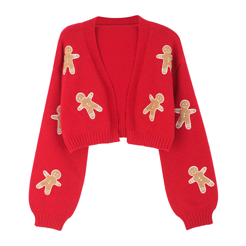 Gingerbread Knit Cardigan