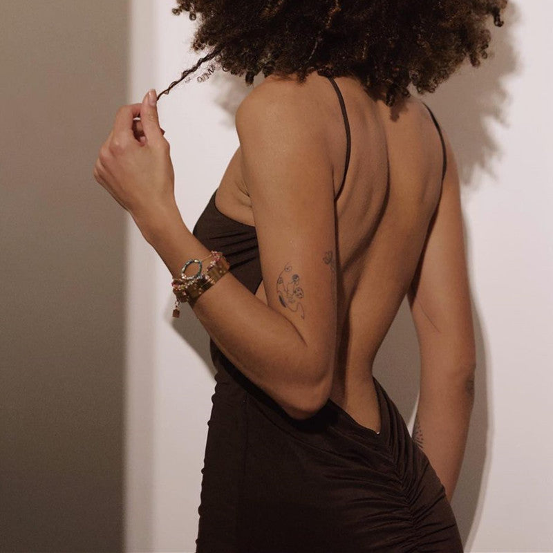 Loír Allure® - Sleeveless Halterneck Dress