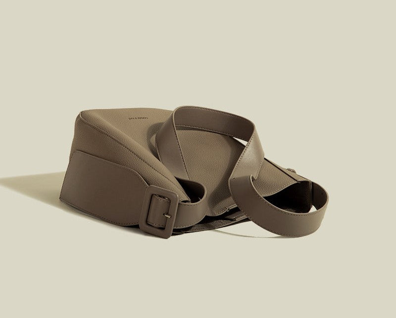 Loír Allure® - Leather Bucket Bag with Pouch