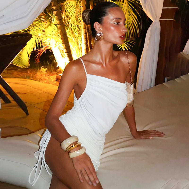 Loir Allure® - Sleeveless Drawstring Dress