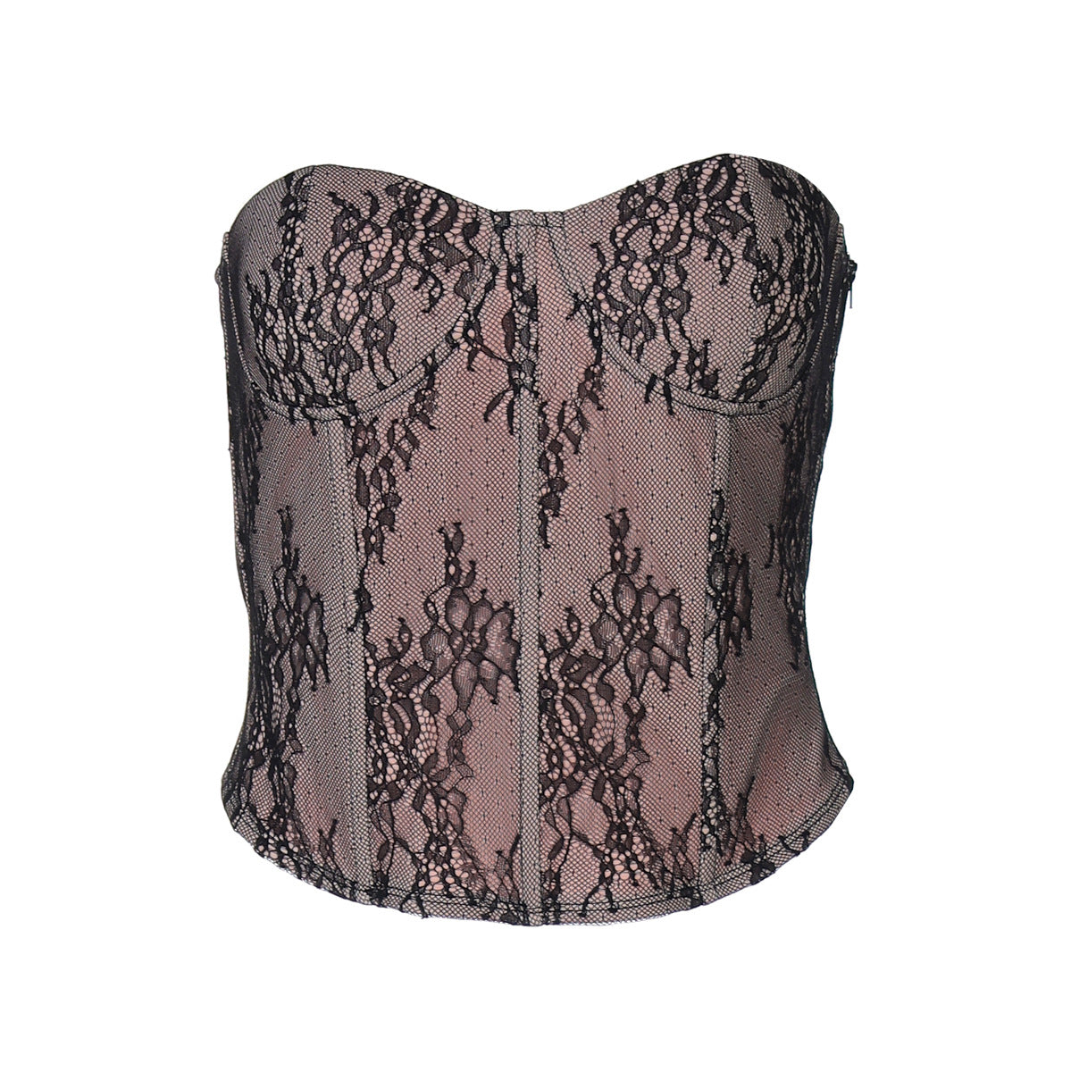 Loír Allure® - Lace Fishbone Backless Top