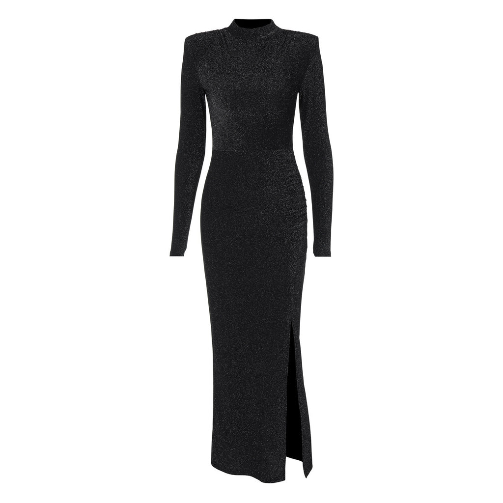 Loír Allure® - Premium Round Neck Slim Slit Dress
