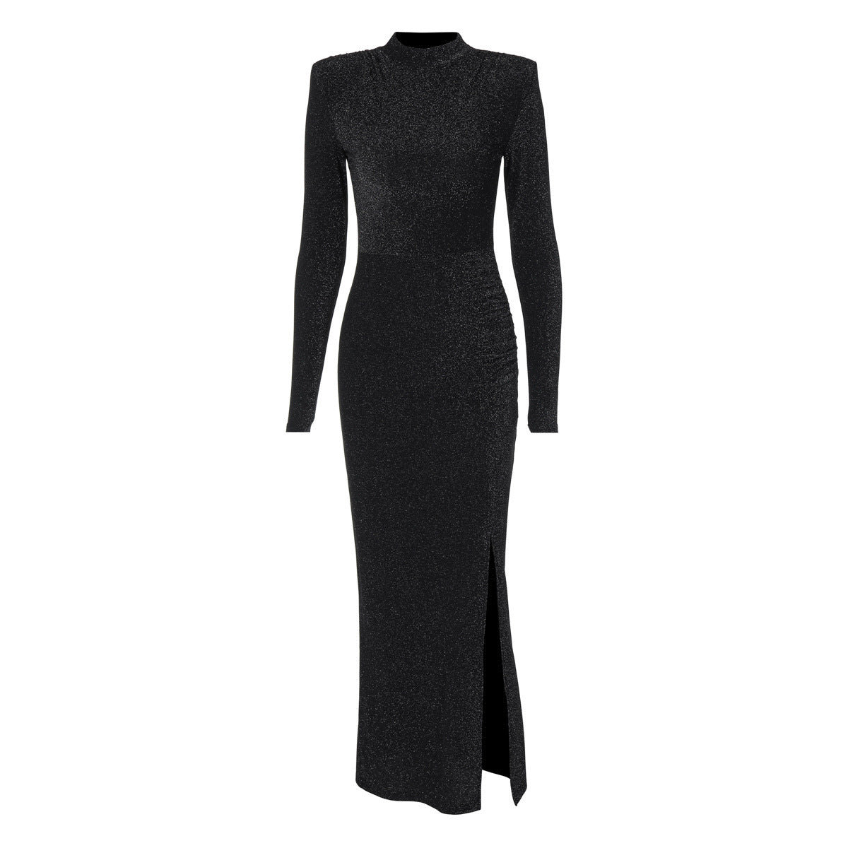 Loír Allure® - Premium Round Neck Slim Slit Dress