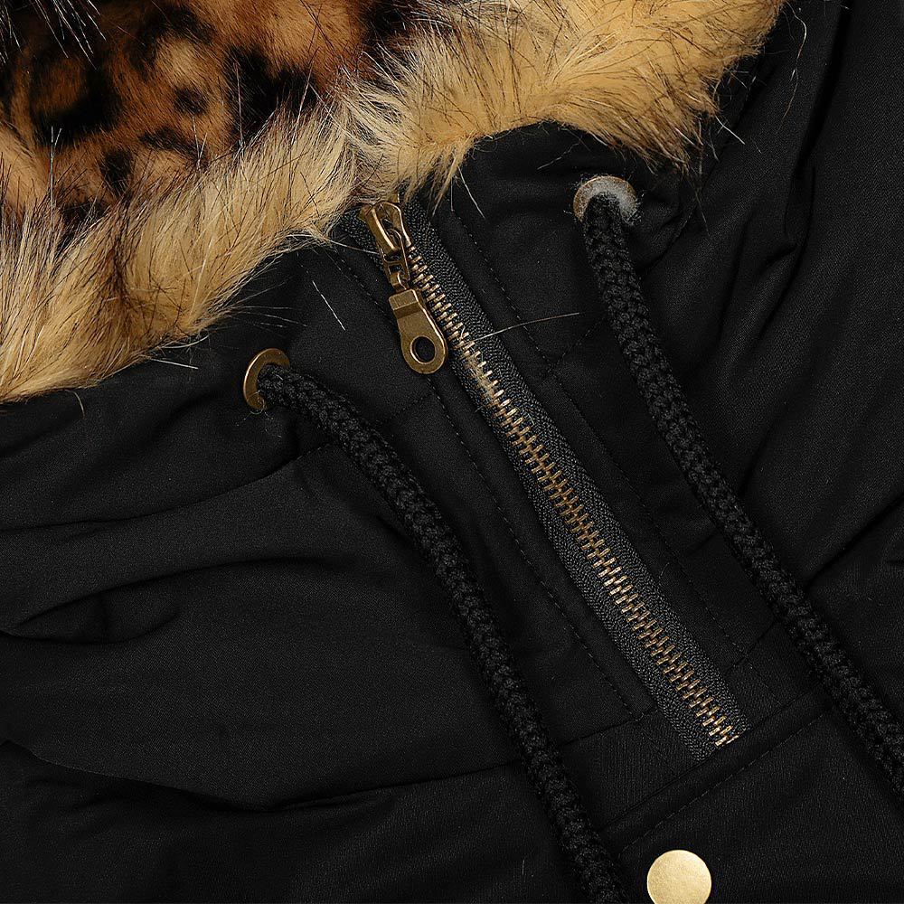 Design Heavy Industry Pleated Sleeves Workwear Cotton-padded Coat