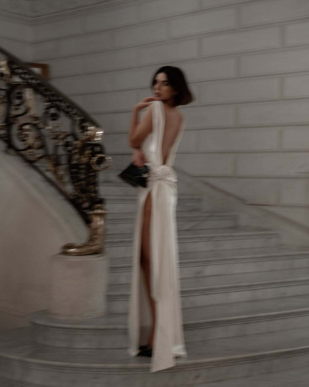 Loir Allure® - Satin Dignified Flowers Dress