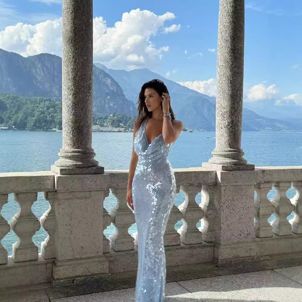 Loír Allure® - Premium Sequined Suspender Dress