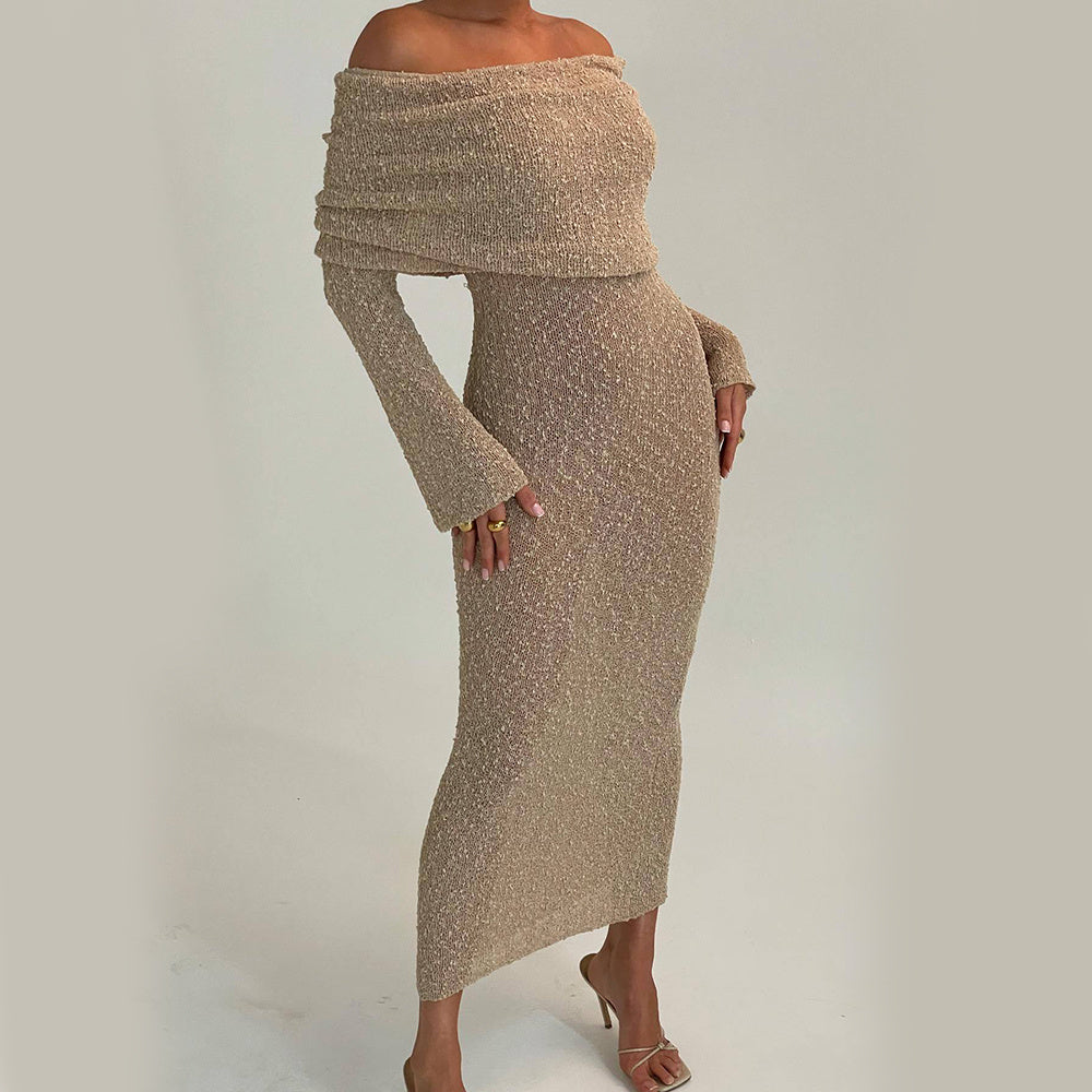 Loír Allure® - Knitted Long-Sleeved Dress