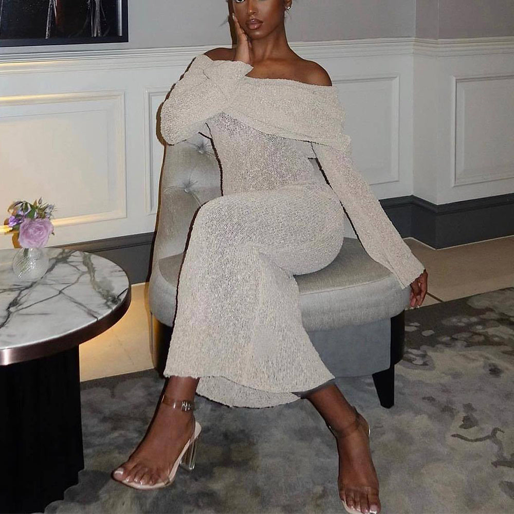 Loír Allure® - Knitted Long-Sleeved Dress