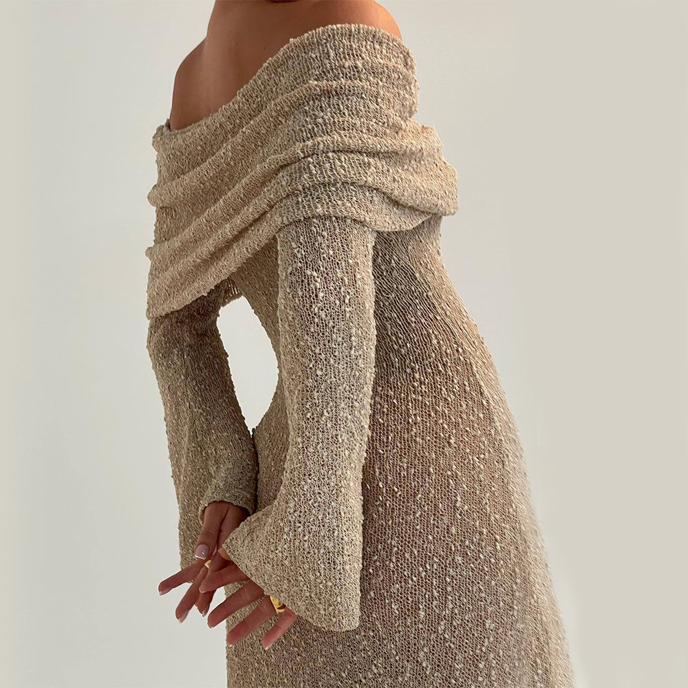 Loír Allure® - Knitted Long-Sleeved Dress