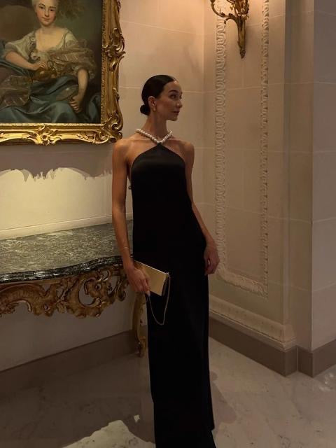 Loír Allure® - Premium Pearl Neck Dress