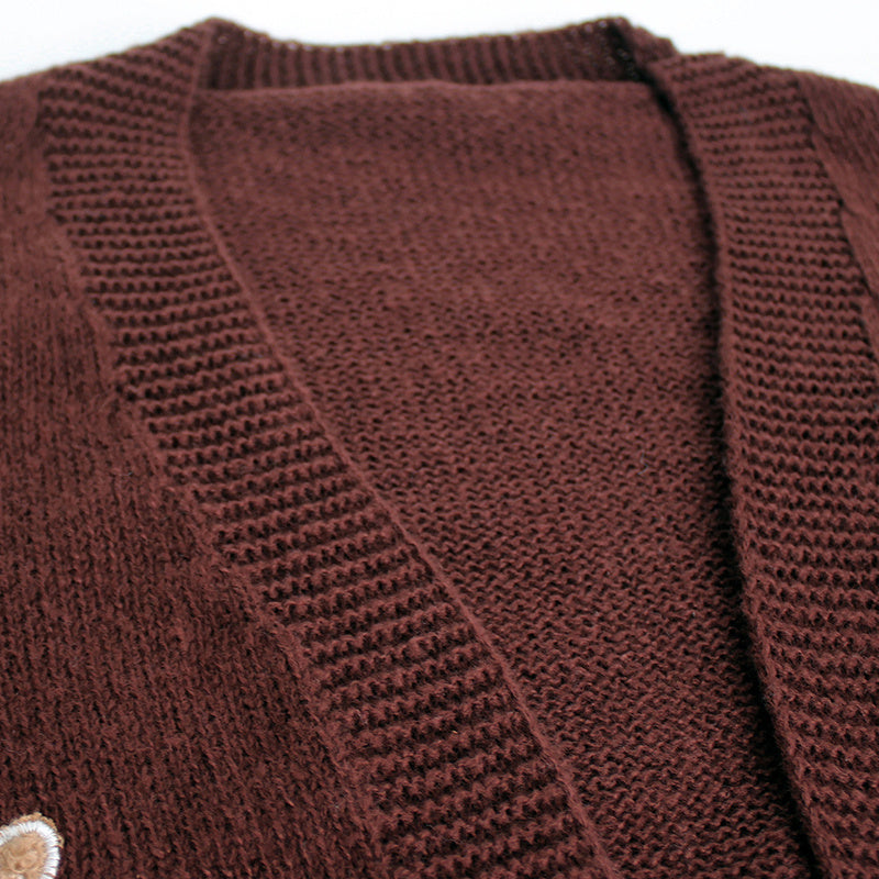 Gingerbread Knit Cardigan