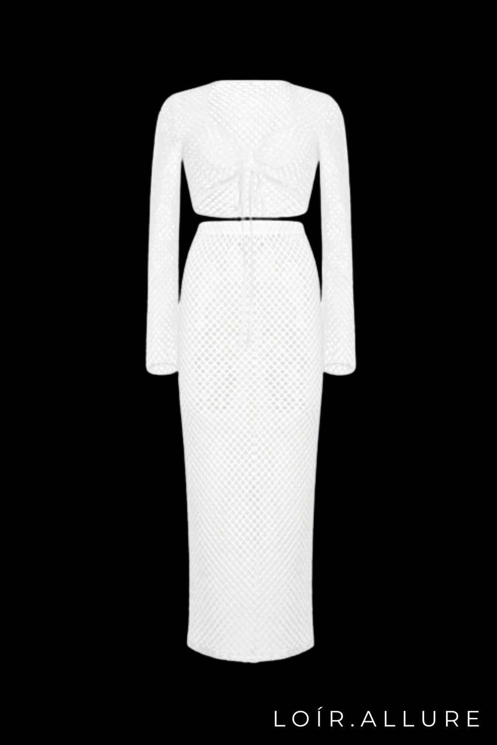 Loir Allure® - Mesh Knitted Maxi Dress