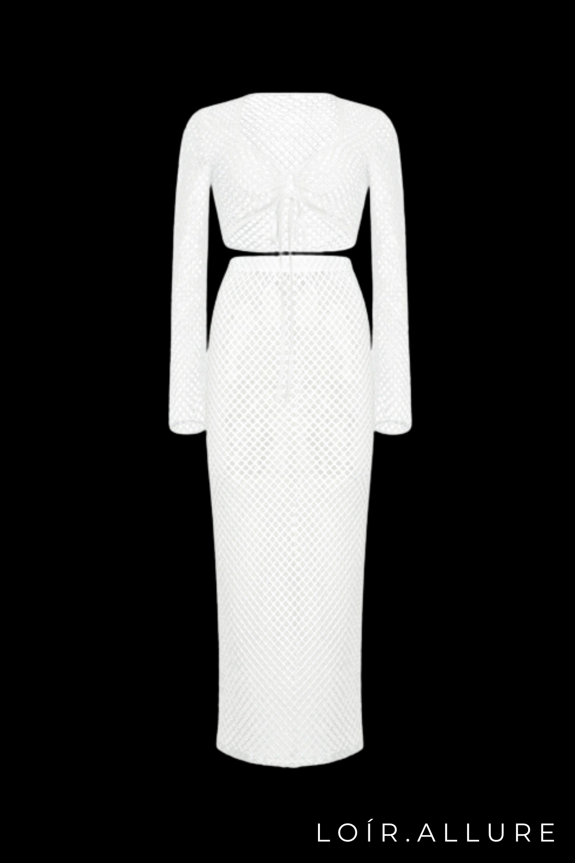 Loir Allure® - Mesh Knitted Maxi Dress