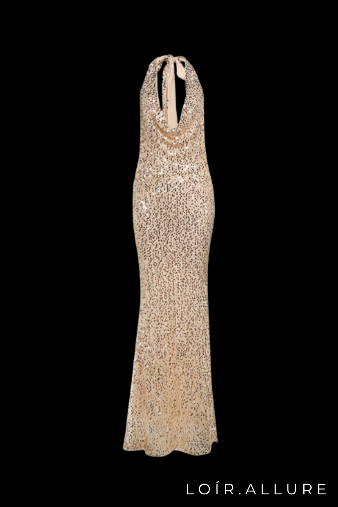 Loír Allure® - V-neck Sequined Dress