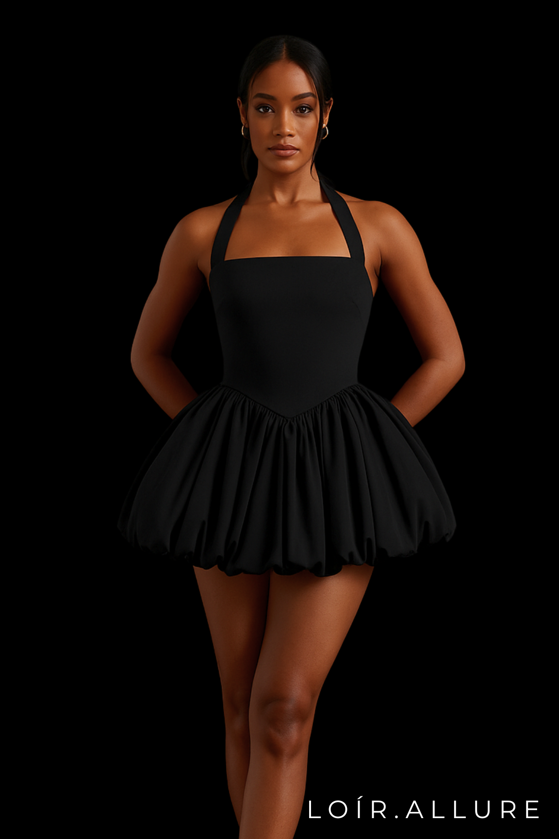 Loír Allure® - Puffy Lace-up Dress