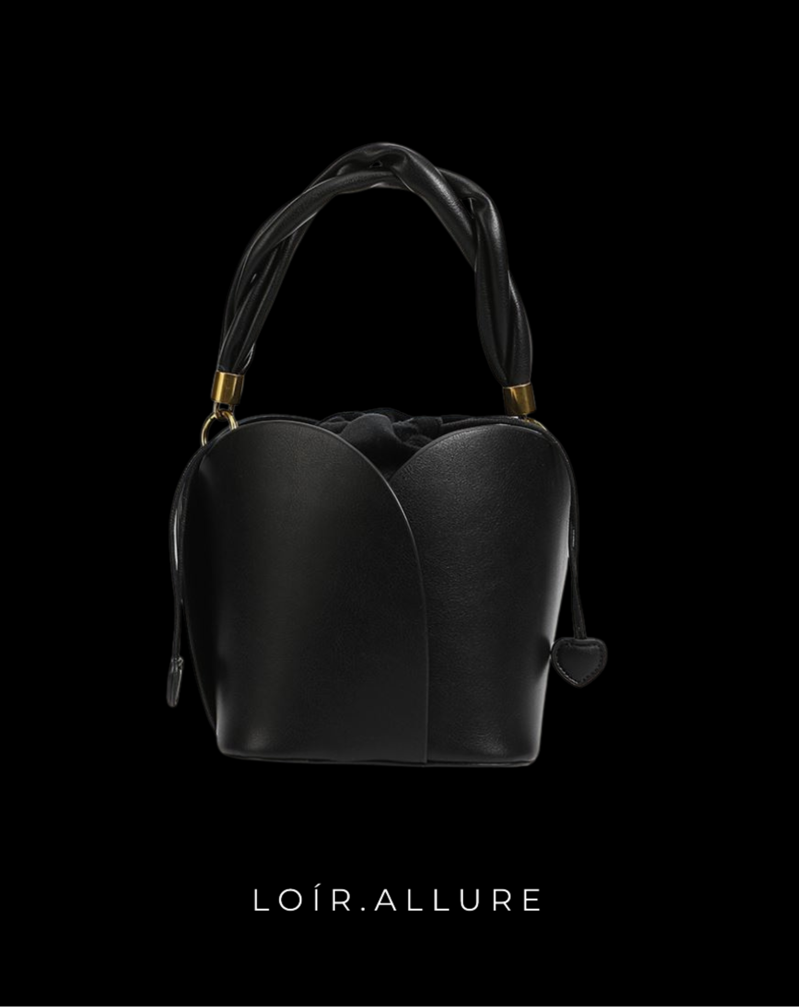 Loír Allure® - Elegant Drawstring Bucket Bag