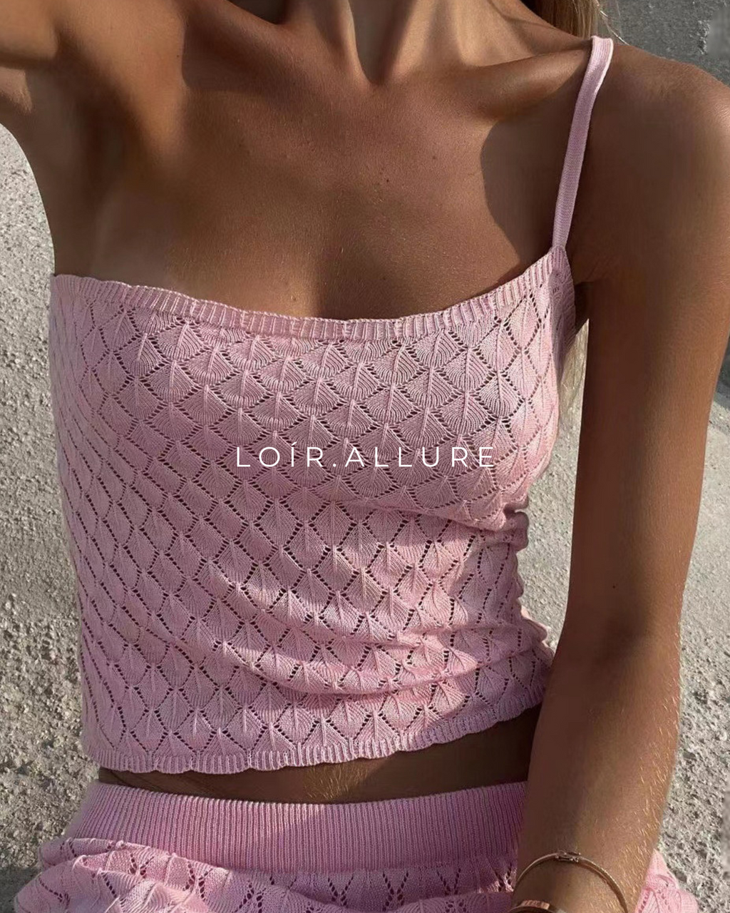Loír Allure® -  Knitted Beach Two-piece Set