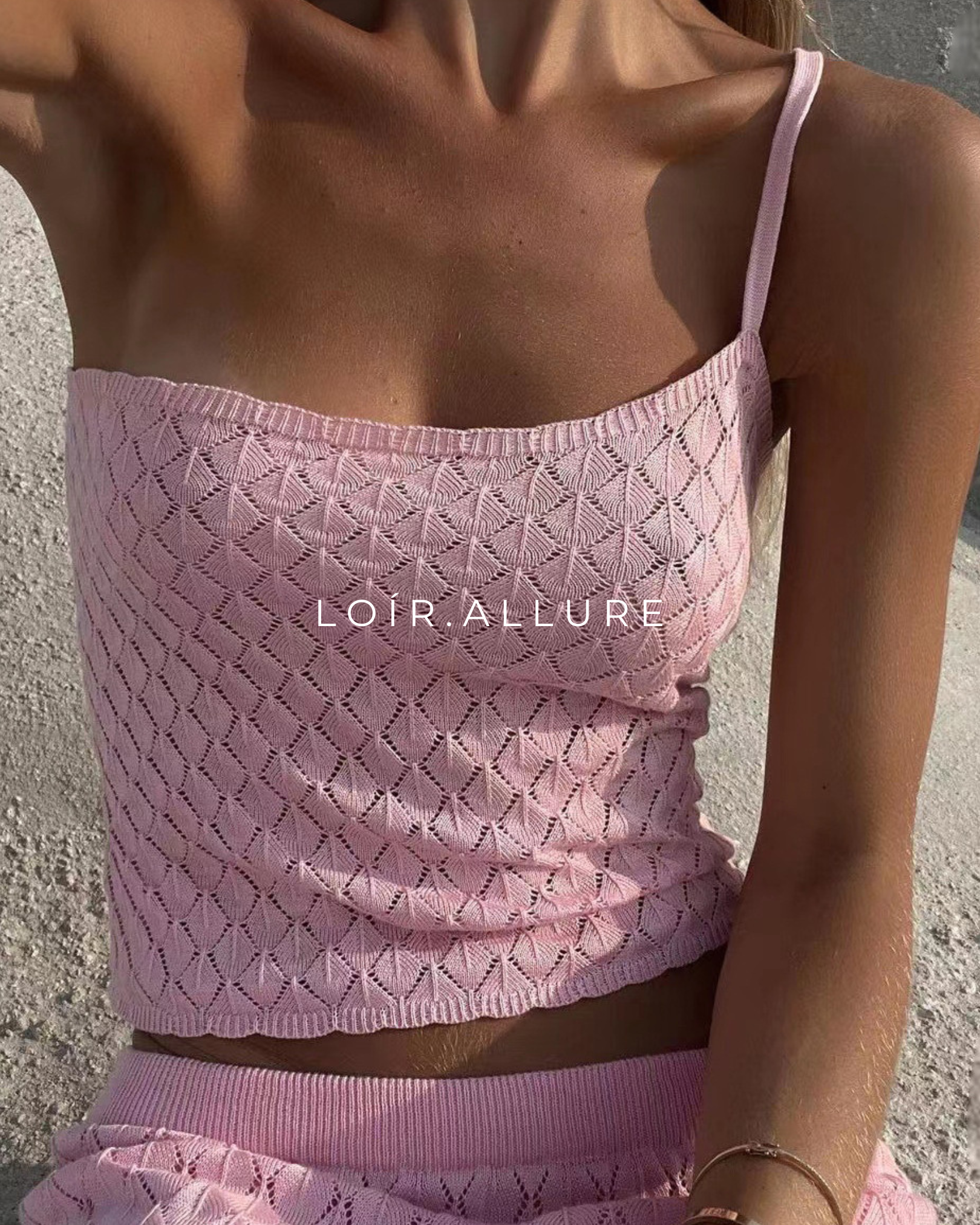 Loír Allure® -  Knitted Beach Two-piece Set