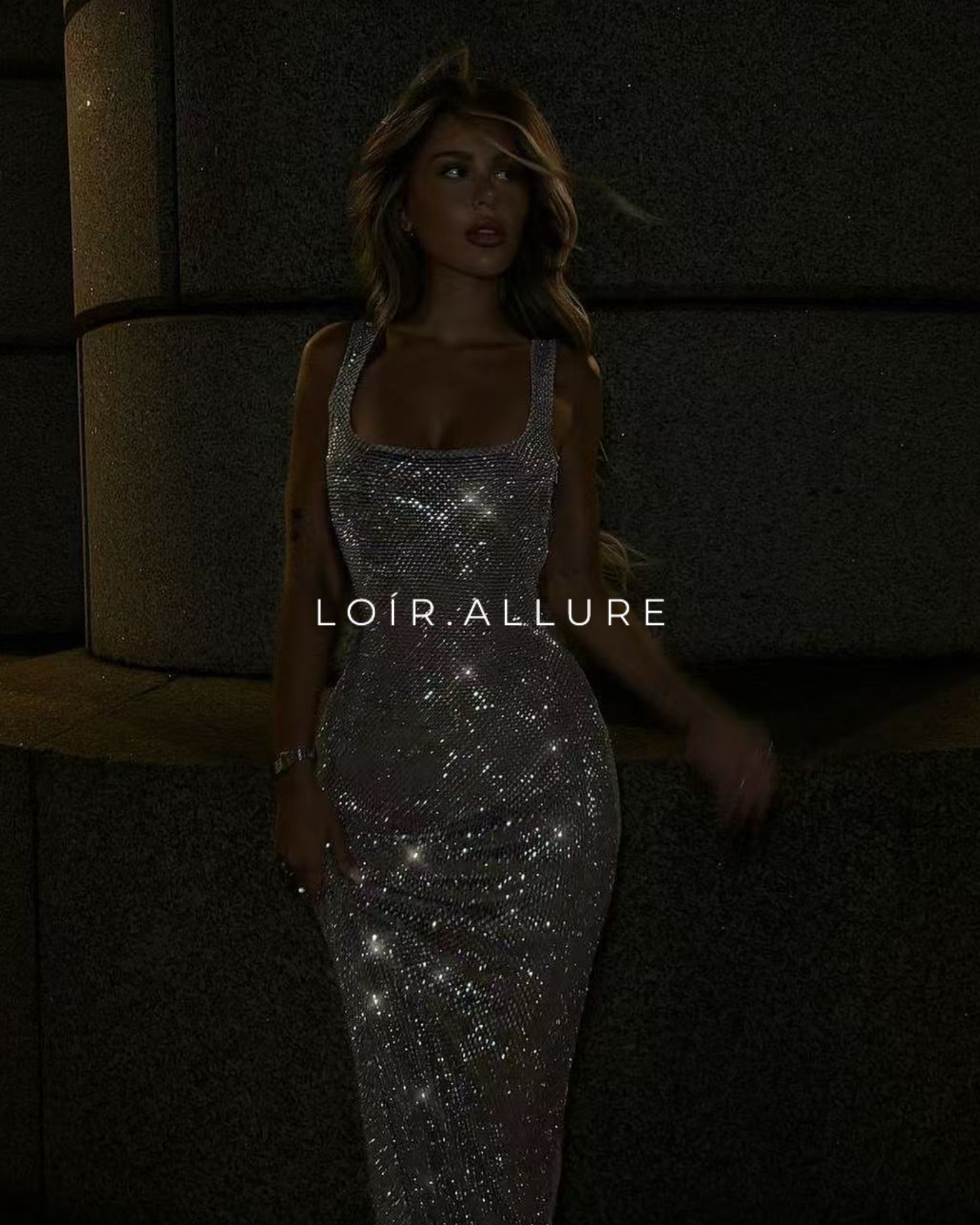 Loír Allure® - Premium Chic Suspender Skirt Dress