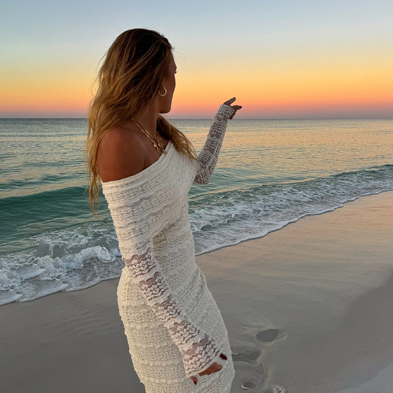 Loir Allure® - Off-shoulder Lace Dress