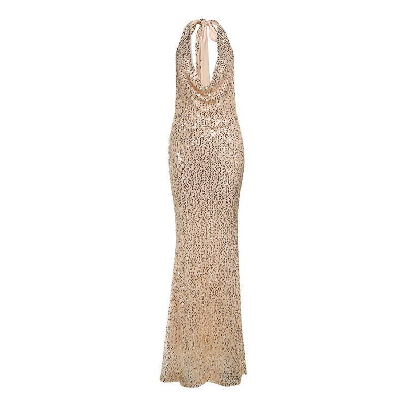 Loír Allure® - V-neck Sequined Dress