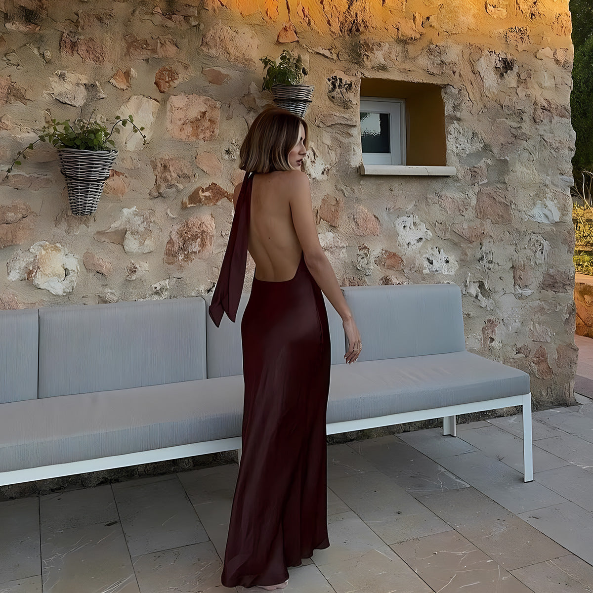 Loír Allure® - Premium Silk Satin Dress
