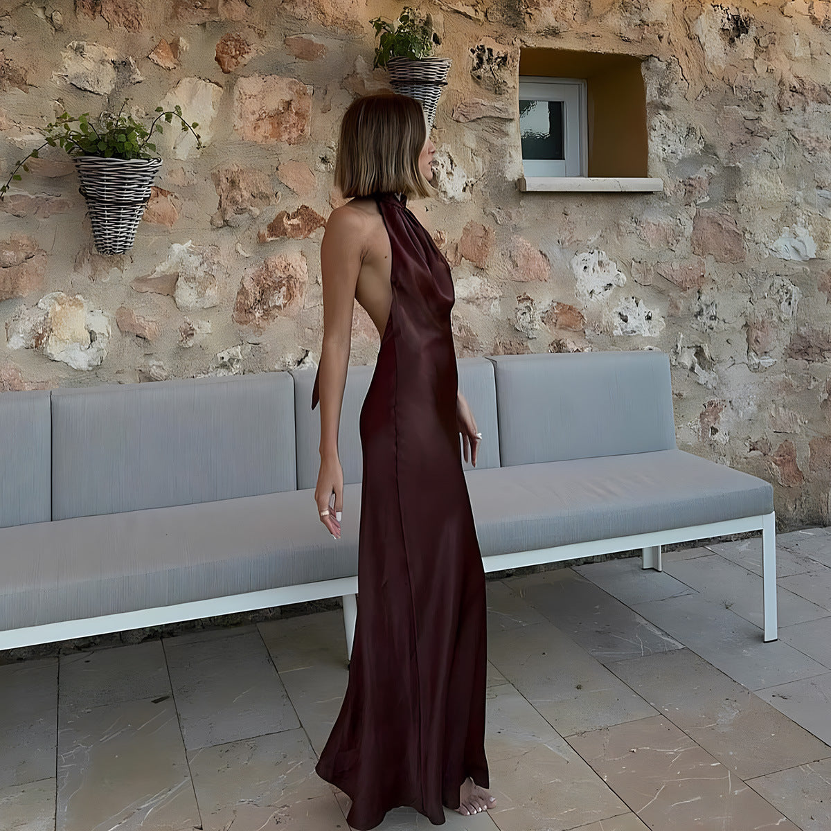 Loír Allure® - Premium Silk Satin Dress