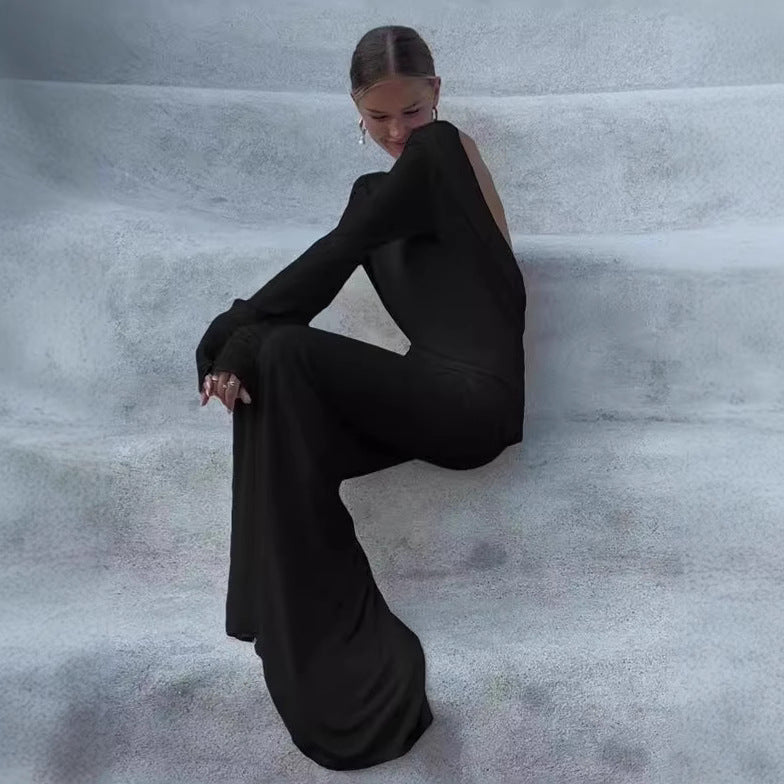 Loir Allure® - Backless Long Sleeve Dress