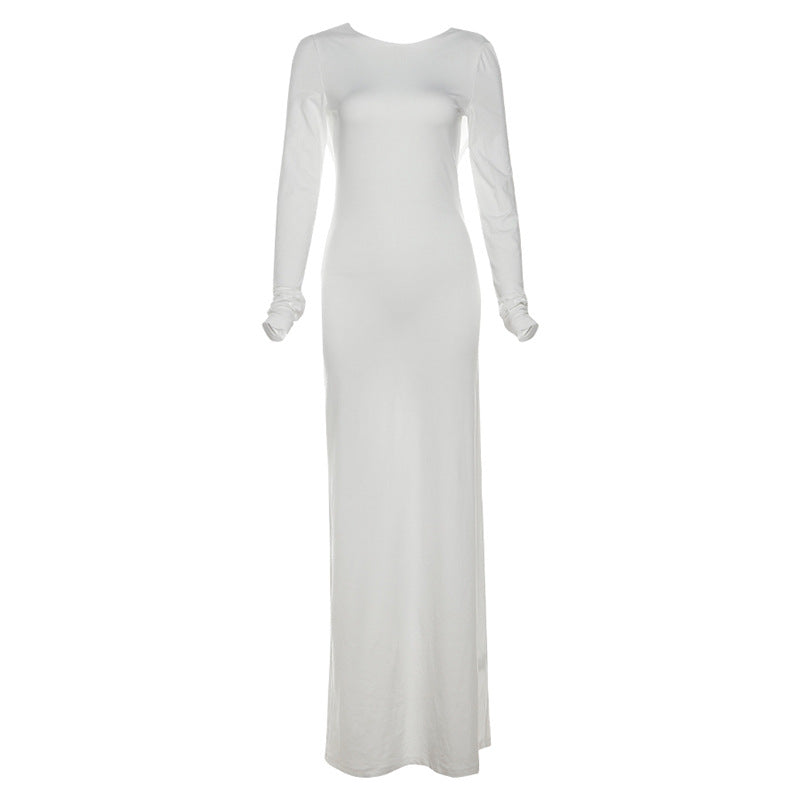 Loir Allure® - Backless Long Sleeve Dress