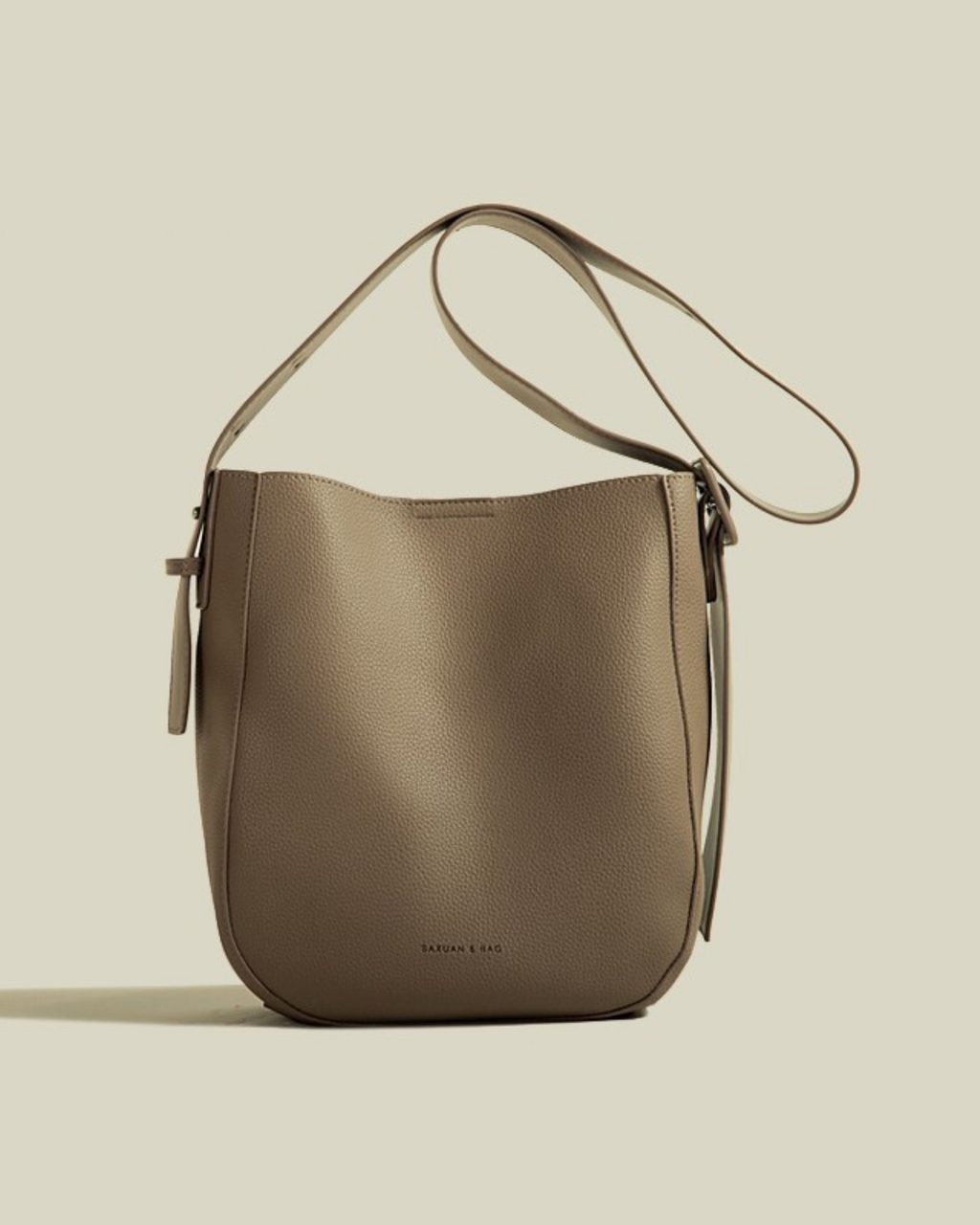 Loír Allure® - Leather Bucket Bag with Pouch