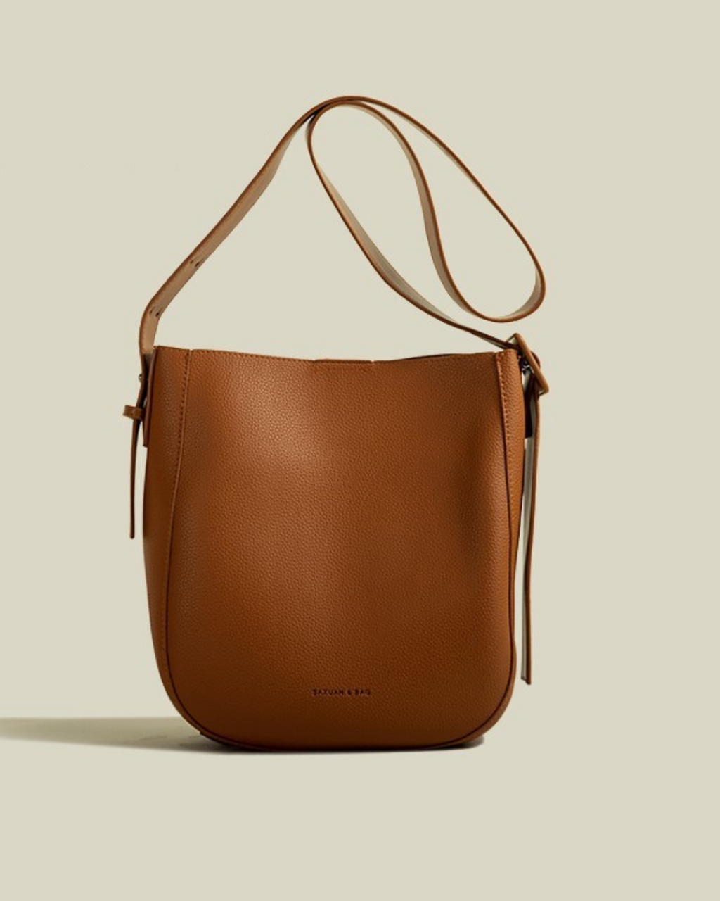 Loír Allure® - Leather Bucket Bag with Pouch