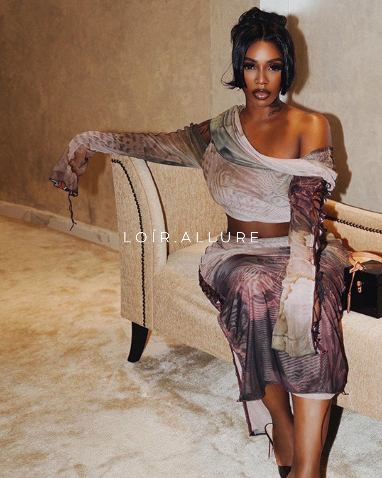 Loír Allure® - Drawstring Top & Skirt