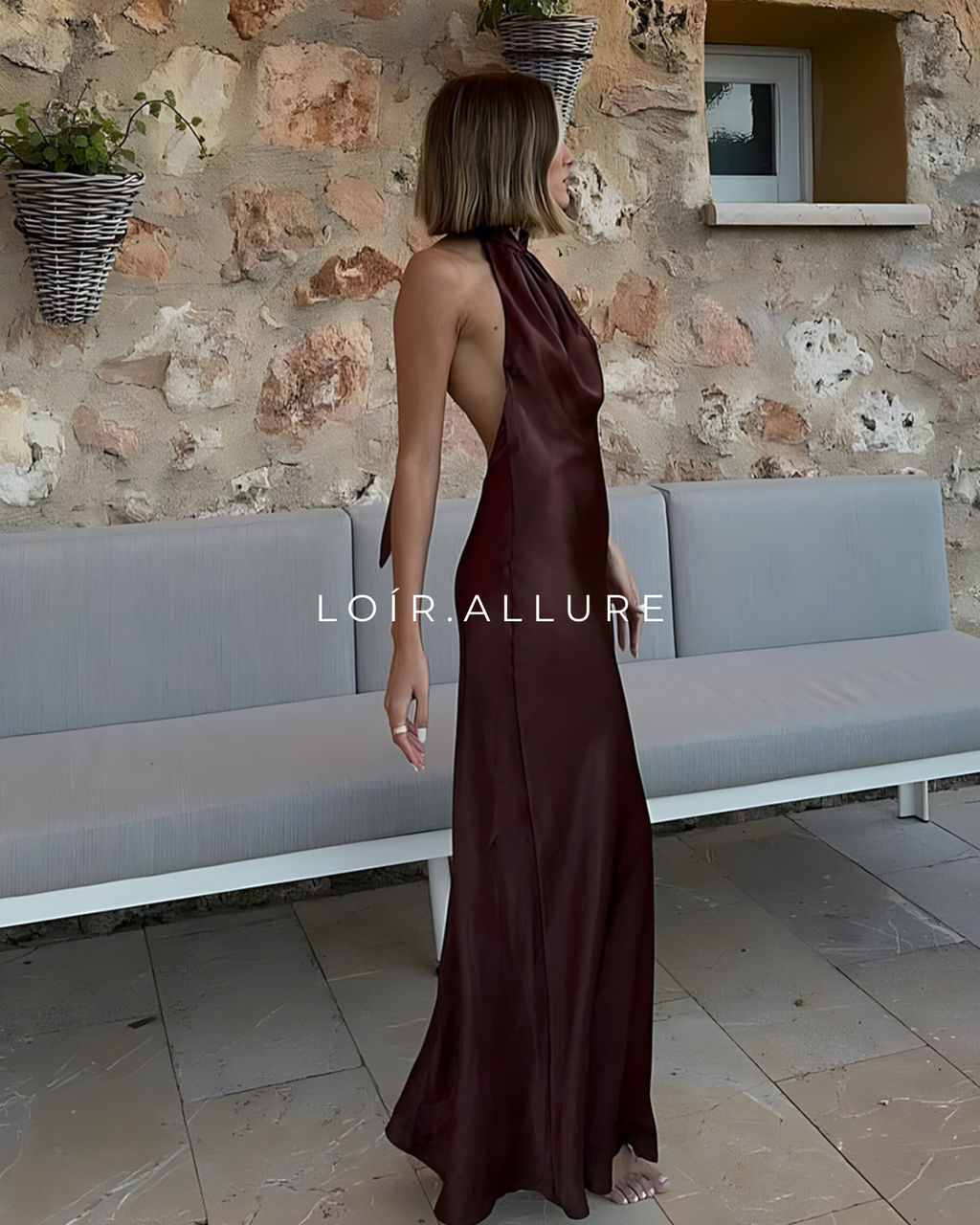 Loír Allure® - Premium Silk Satin Dress