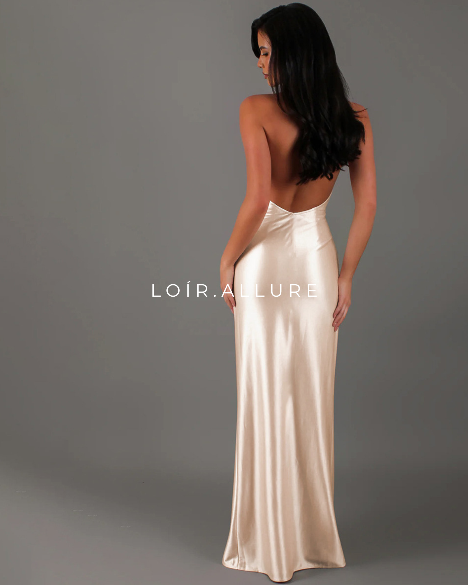 Loír Allure® - Premium  Deep V Backless Dress