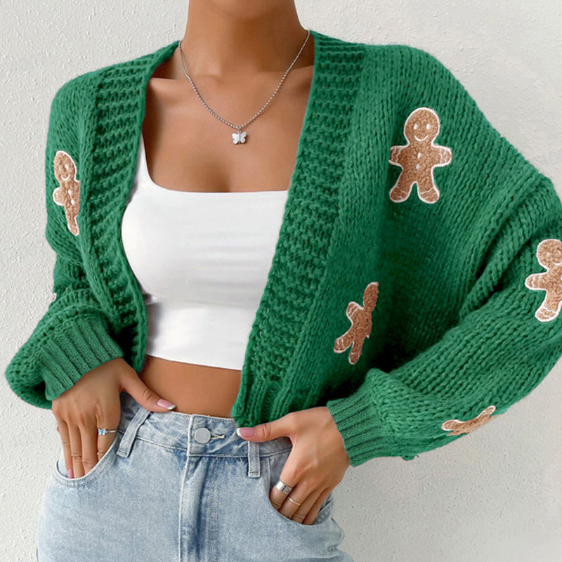 Gingerbread Knit Cardigan