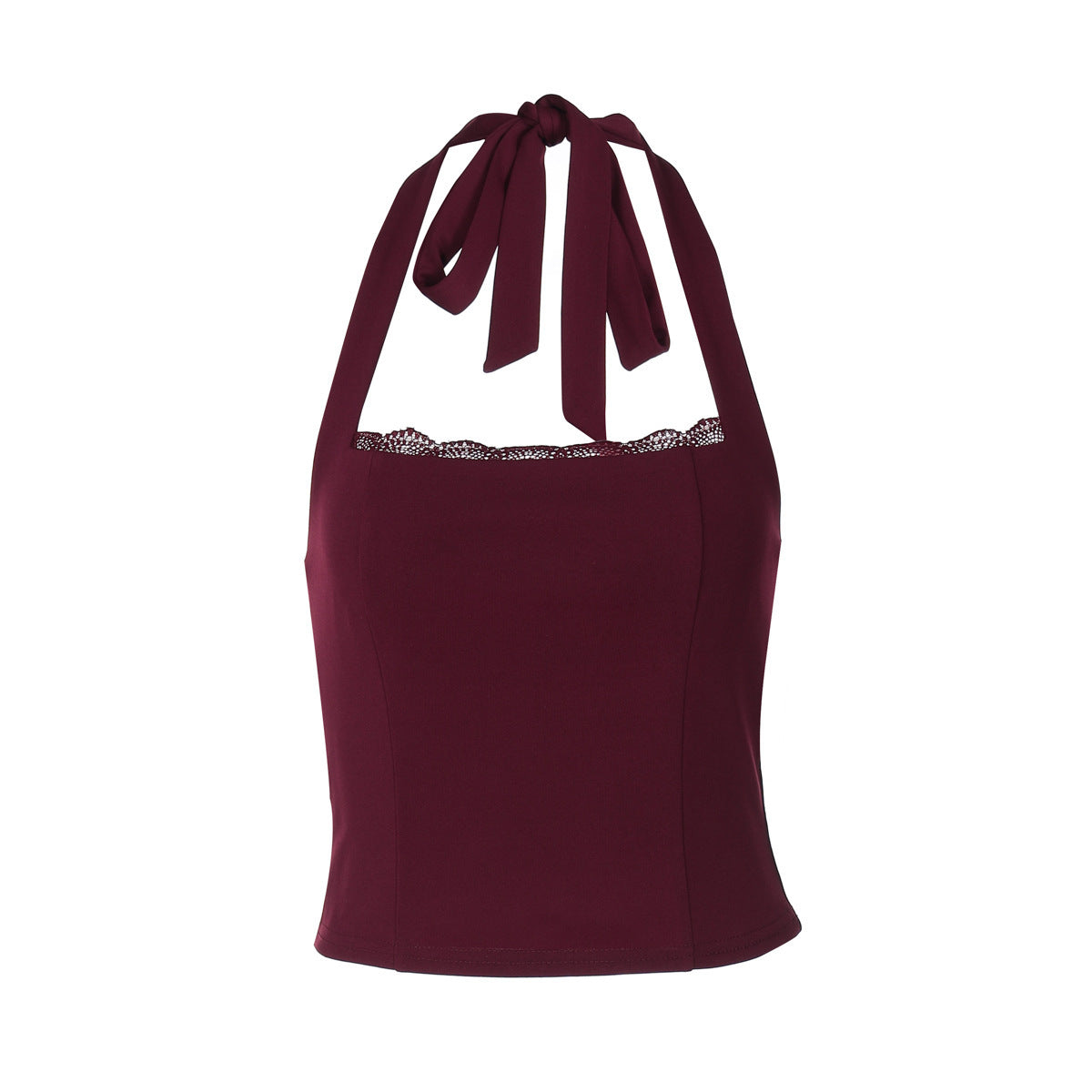 Loír Allure® - Backless Lace-up Navel Top