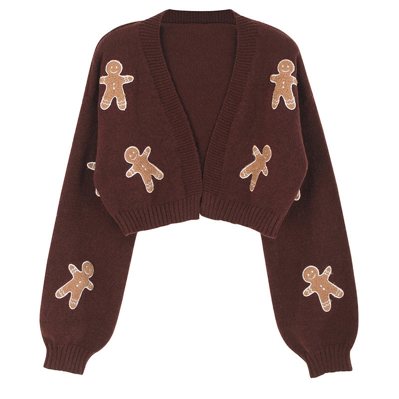 Gingerbread Knit Cardigan