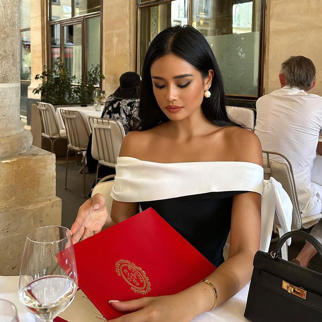 Loir Allure® - Oblique Shoulder Bandage Dress