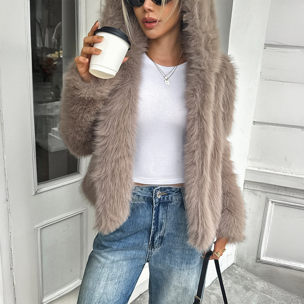 Fleece Long Sleeve Coat