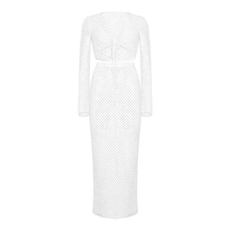 Loir Allure® - Mesh Knitted Maxi Dress