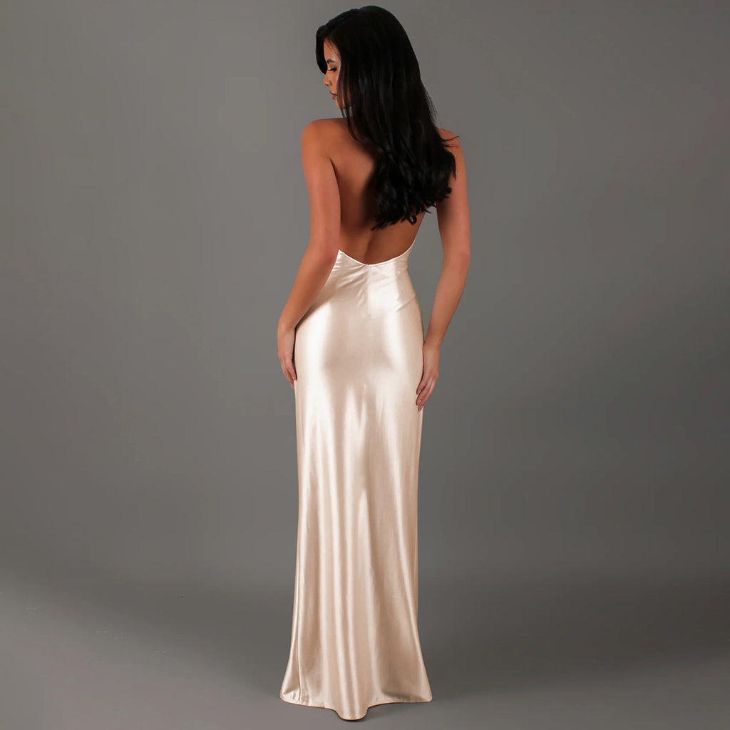 Loír Allure® - Premium  Deep V Backless Dress