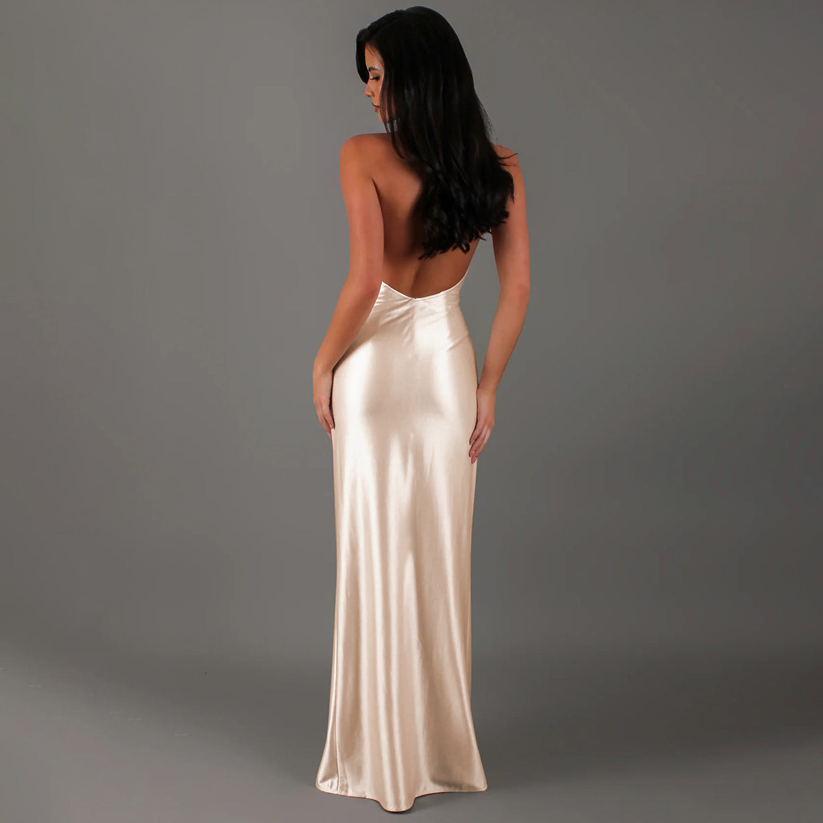 Loír Allure® - Premium  Deep V Backless Dress
