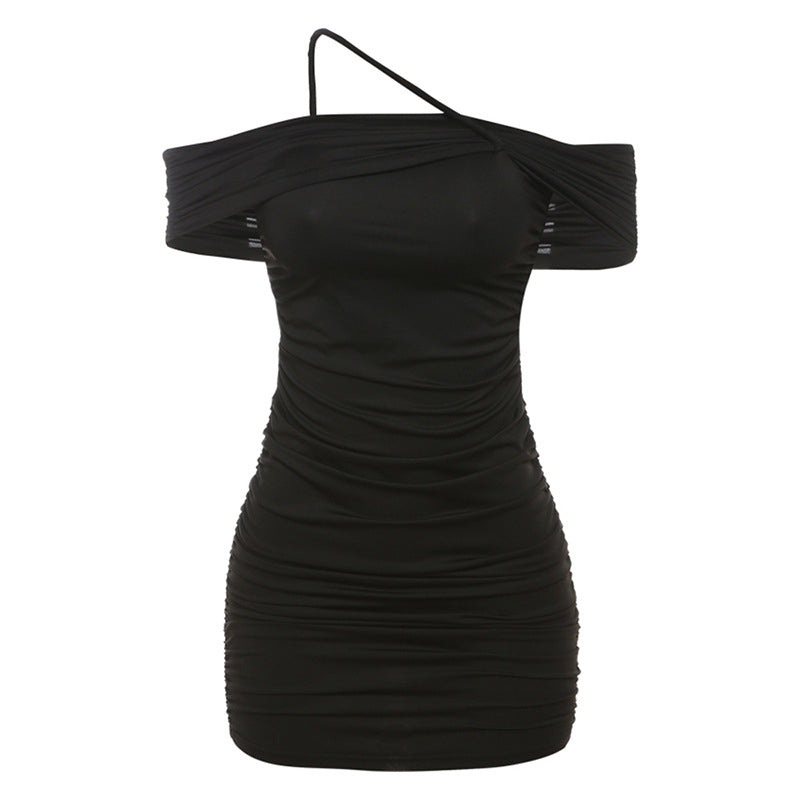 Loír Allure® - Ruffled Off-shoulder Dress