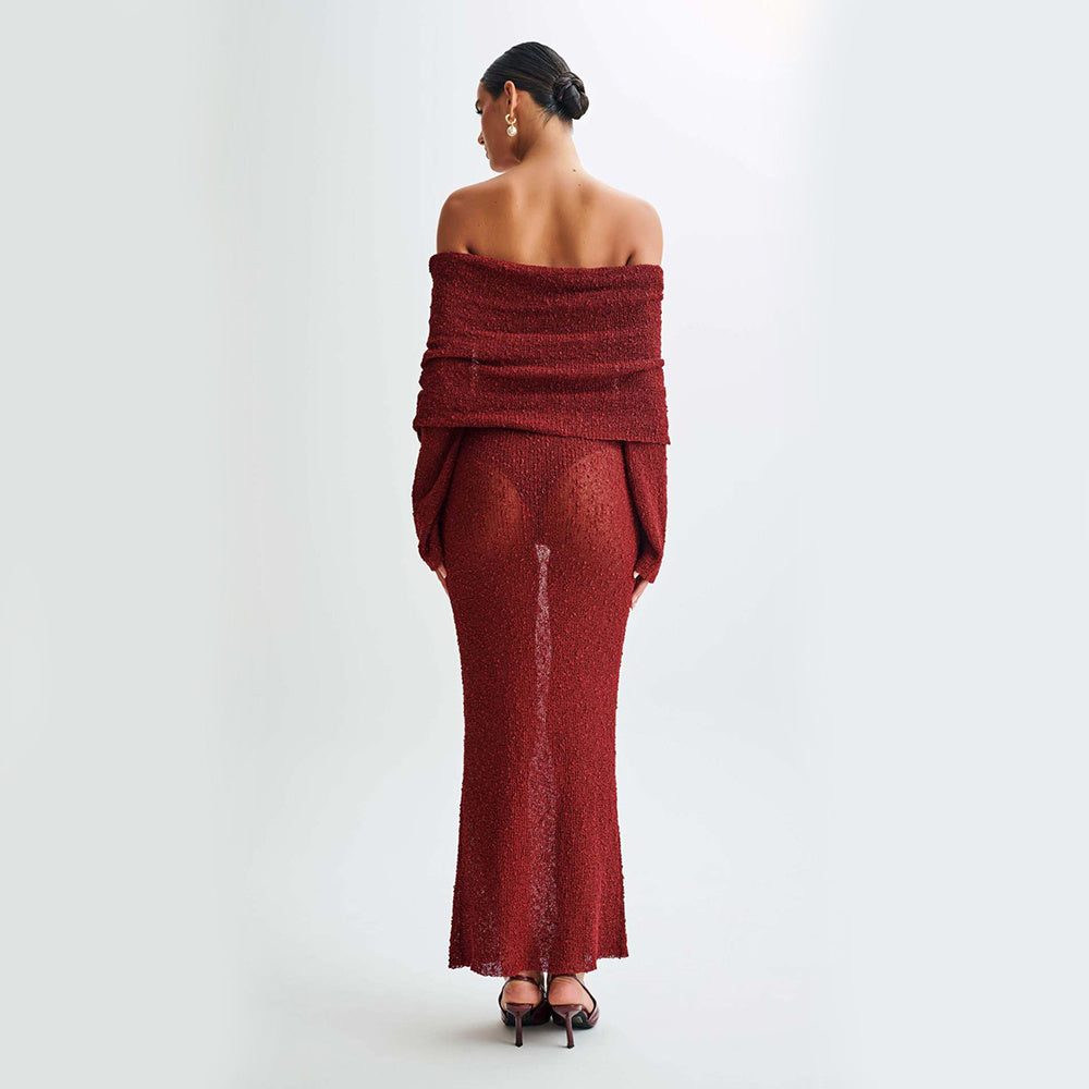 Loír Allure® - Knitted Long-Sleeved Dress