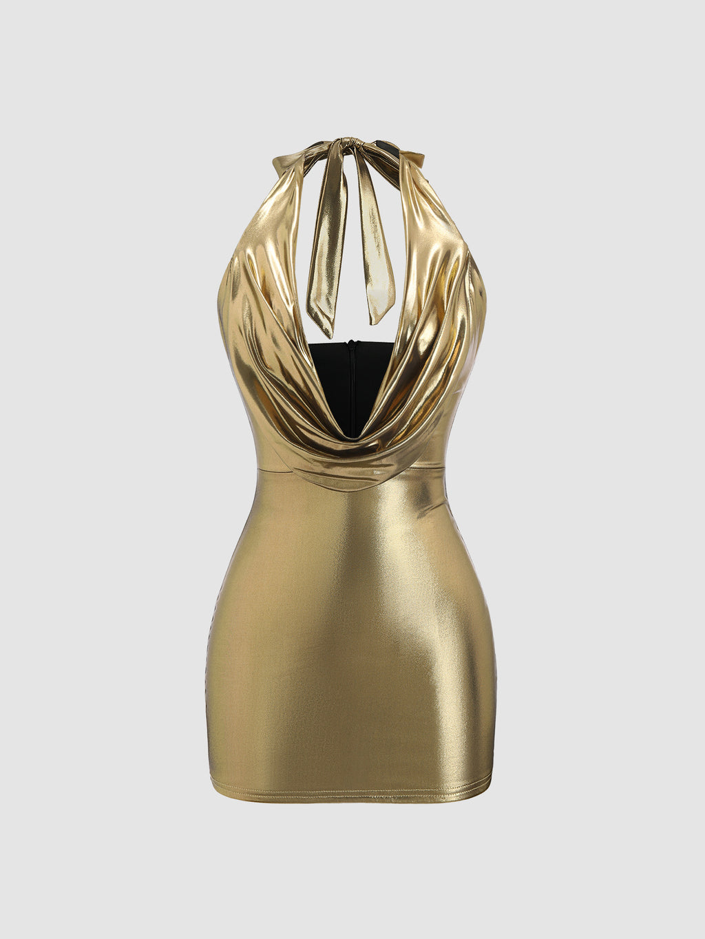 Loír Allure® - Premium Golden Sheath Dress