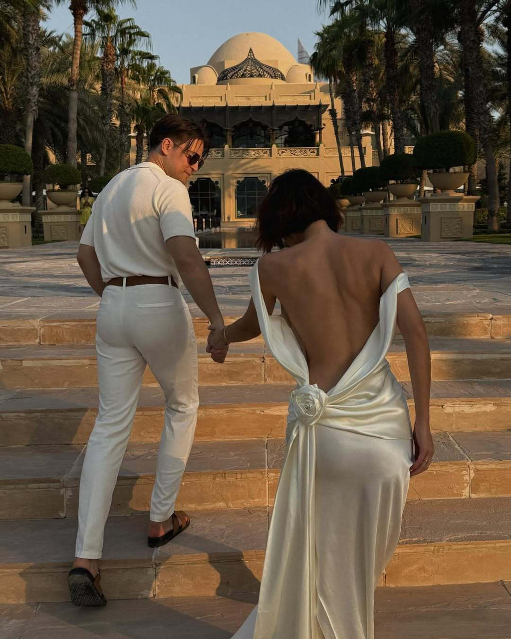 Loir Allure® - Satin Dignified Flowers Dress