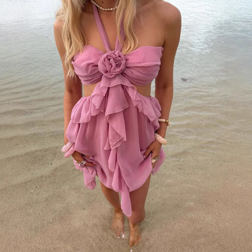 Loir Allure® - Corsage Lace Strapless Dress