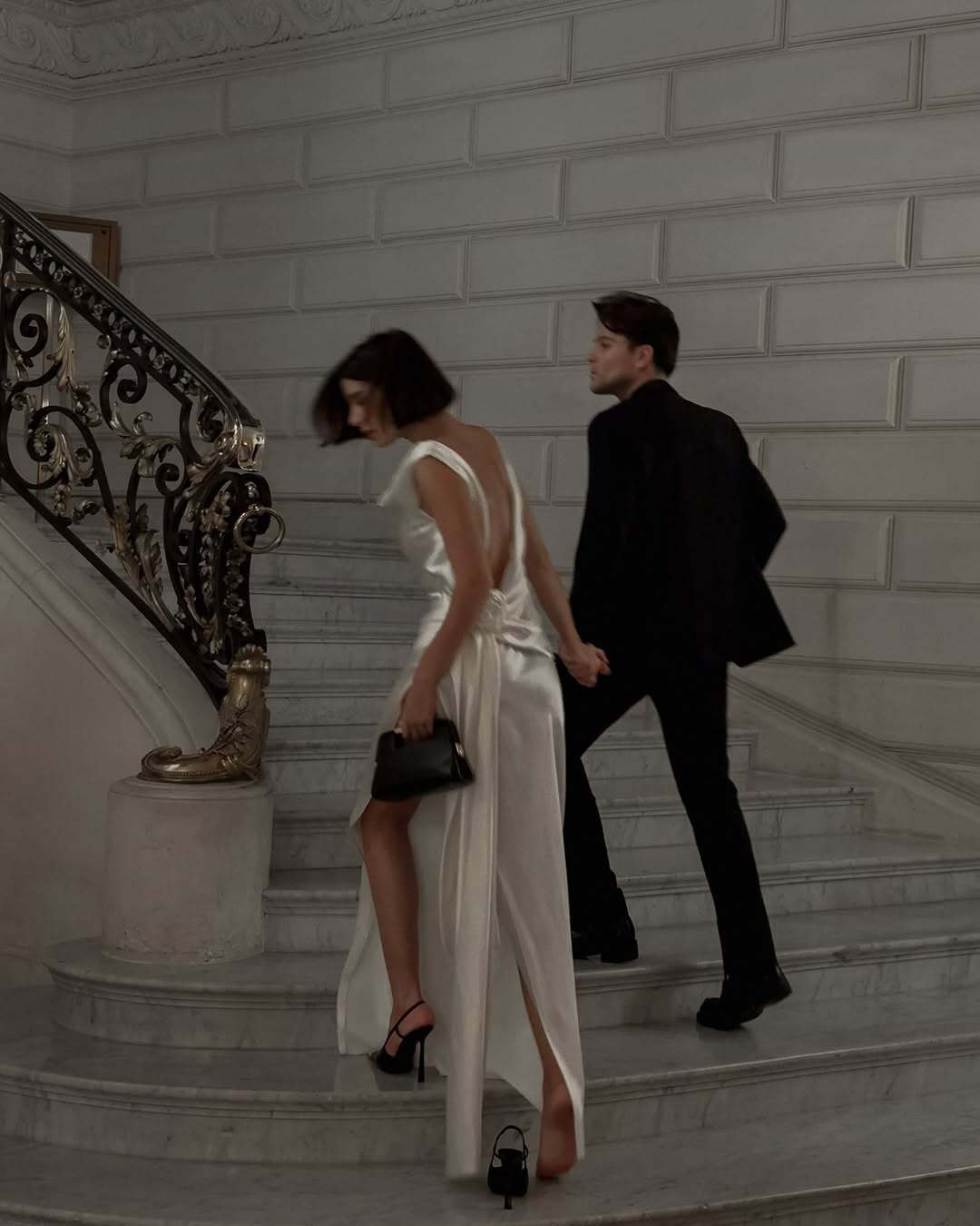 Loir Allure® - Satin Dignified Flowers Dress